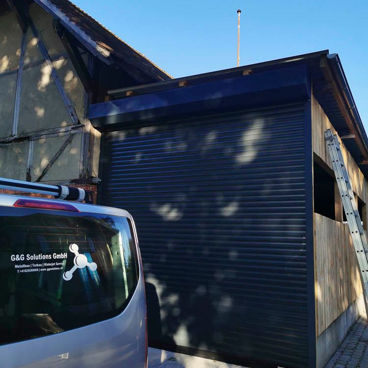 G&G Solutions Torbau Rolltor in Langenthal